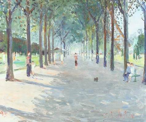Paris Scene oil painting